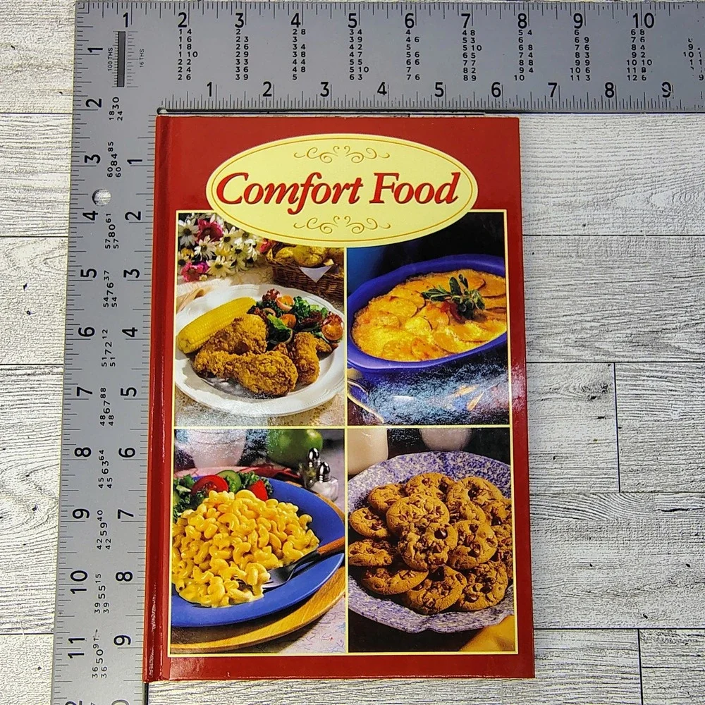 Comfort‎ Food Cookbook 2003 Hardcover Classic Recipes Cozy Home Cooking